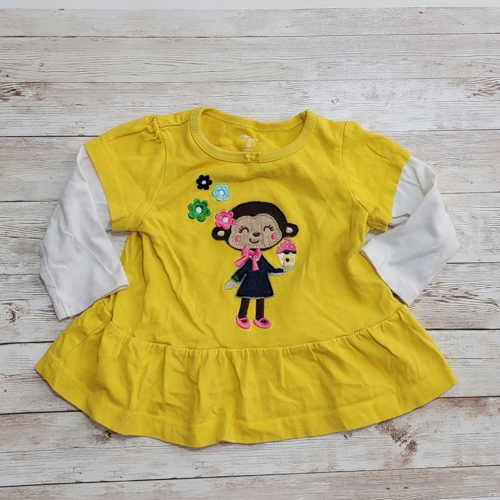 Baby girl 6 month long sleeve shirt